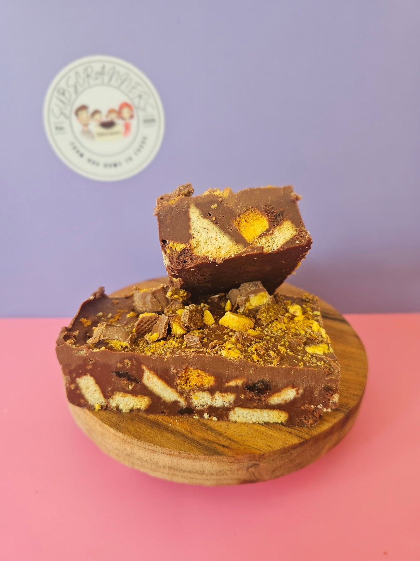 *REDUCED, NEAR BEST BEFORE* Munchie The Crunchie Loaded Tiffin (ready now)
