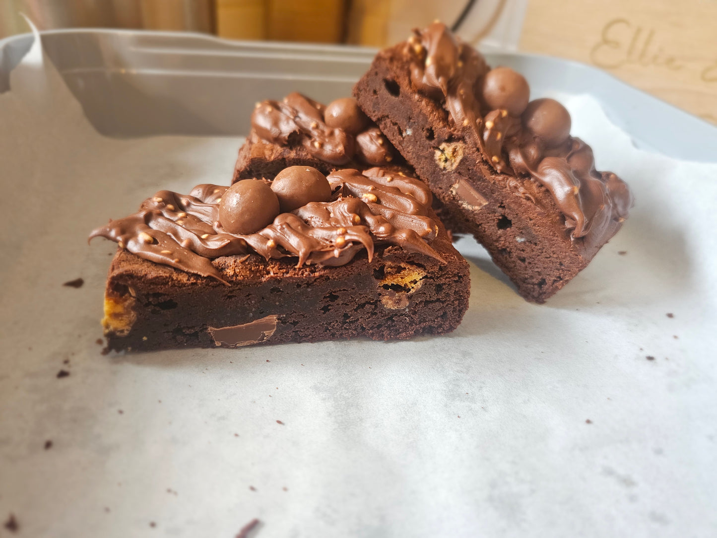 Malteaser Loaded Brownie (ready now)
