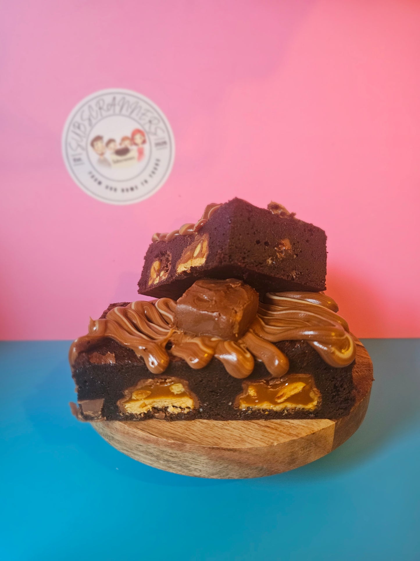 Snicks and Giggles Loaded Brownie