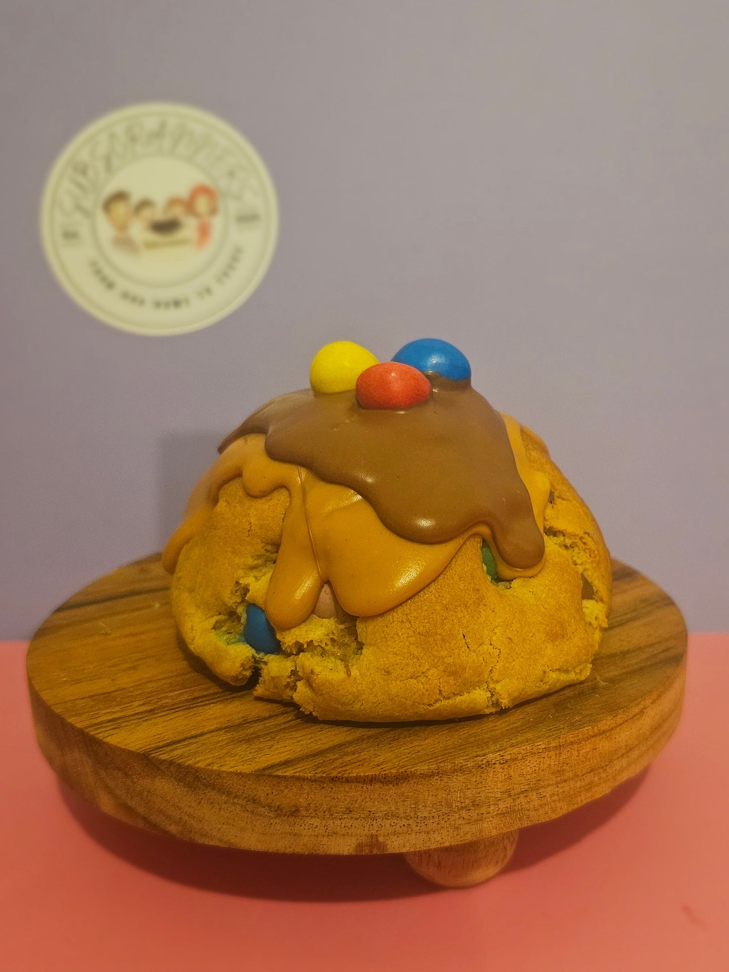The Peanut M&M-pire XL Stuffed Cookie