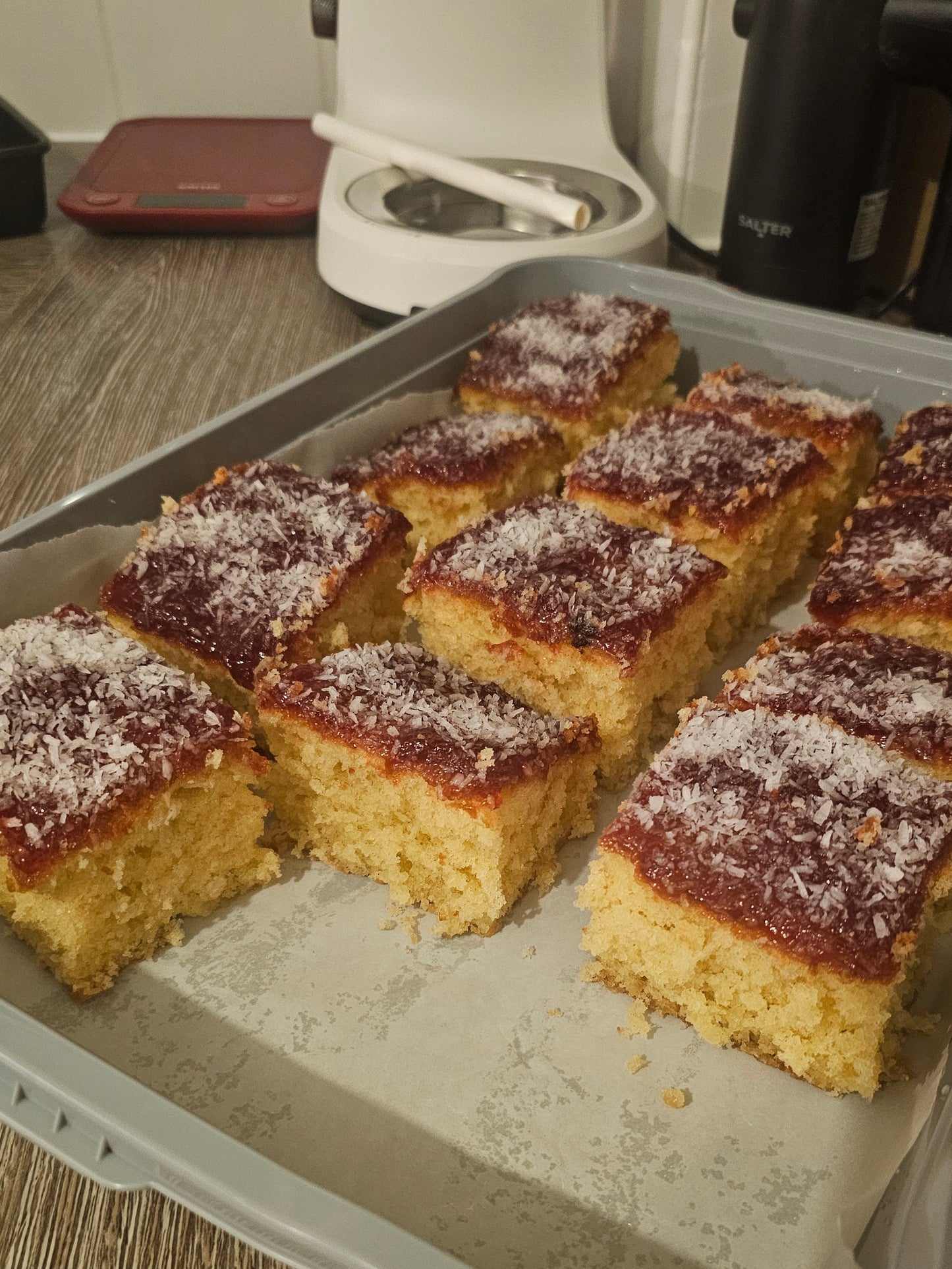 *FREEZER SALE* Jammy Coconut Sponge (ready now)