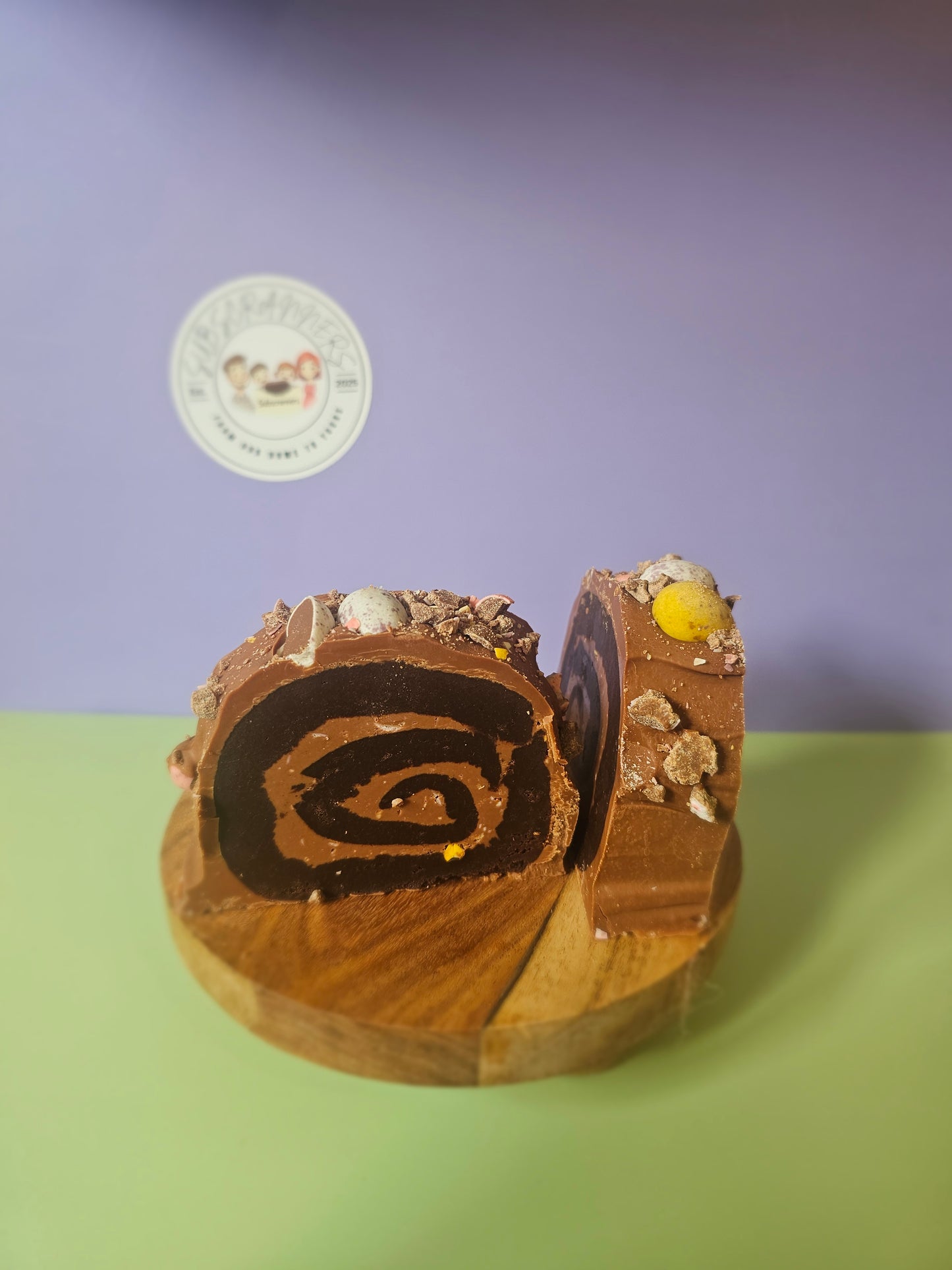 The Only Eggsception Brownie Roll (ready now)