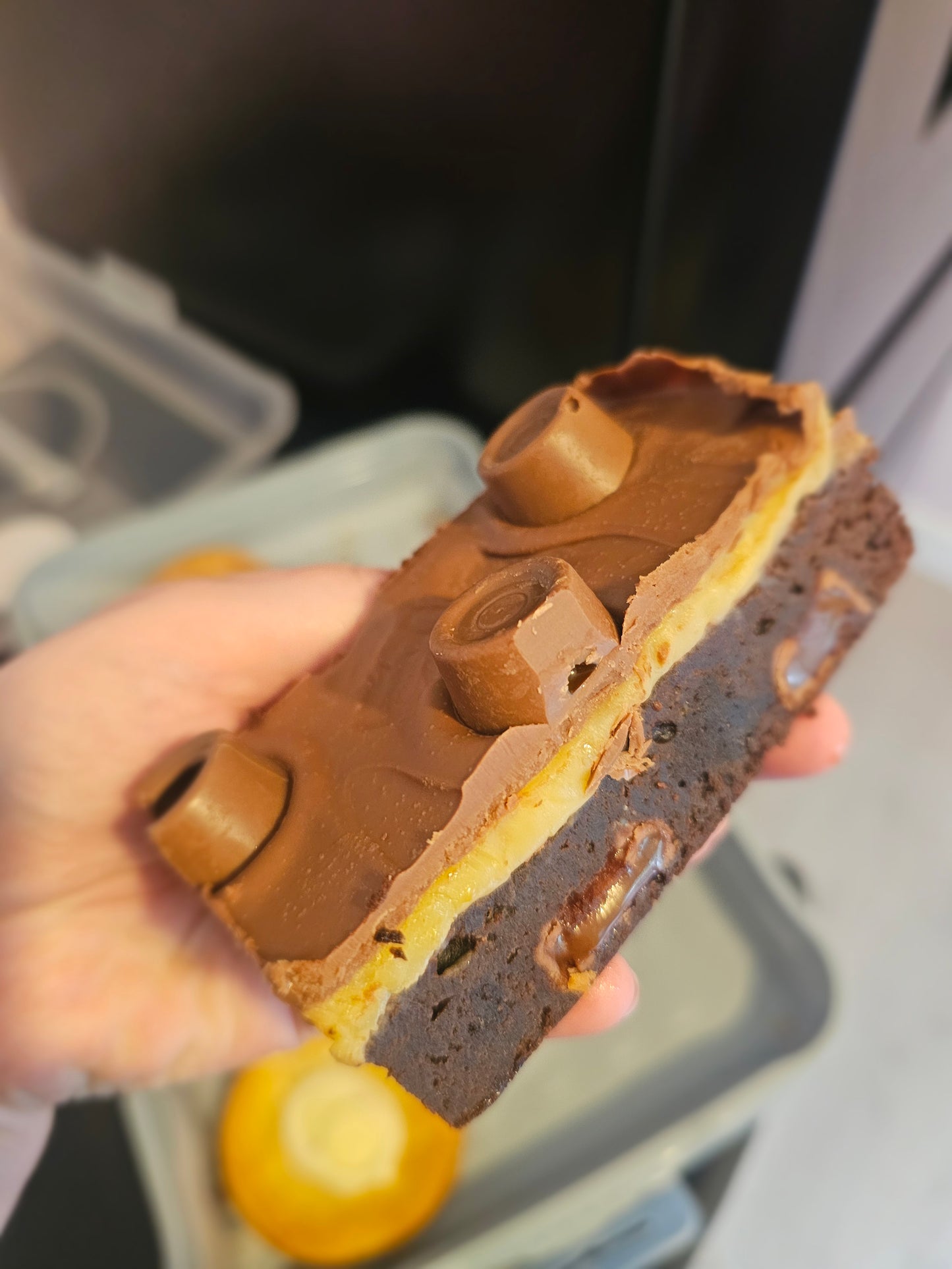 Triple Decker Rolo Brownie (ready now)