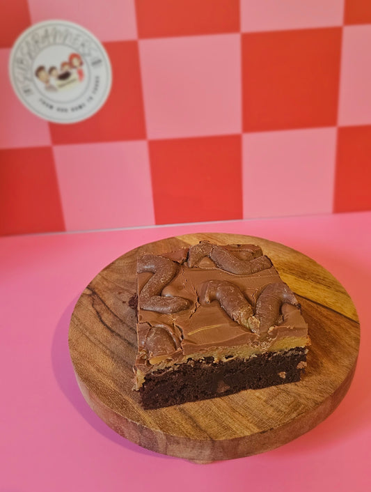 Triple Decker Curly Wurly Millionaires Brownie (ready now)