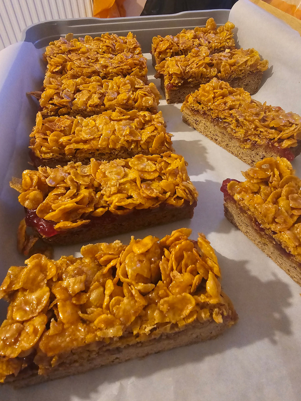 Cornflake Tart Cookie Bars (ready now)