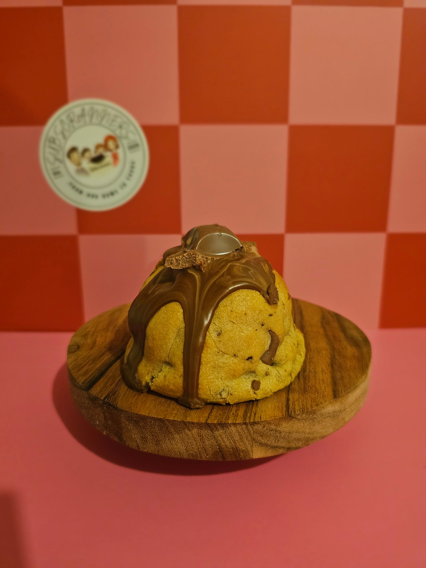 Creme Egg Stuffed Cookie (ready now)