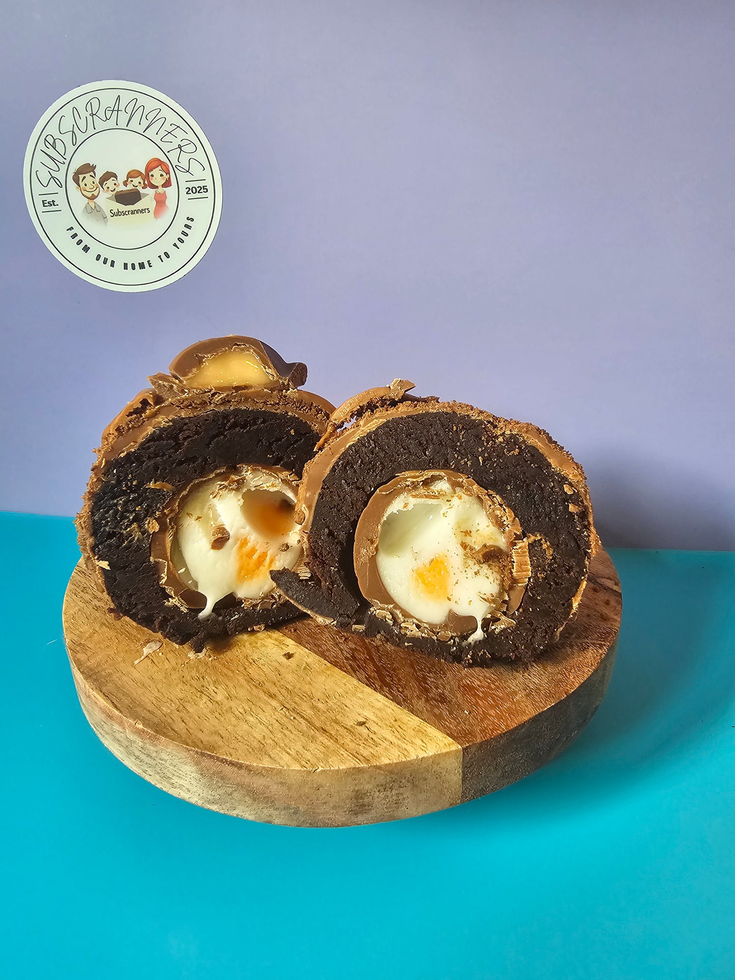 *FREEZER SALE* Creme Egg Scotch Egg Style Brownie (ready now)