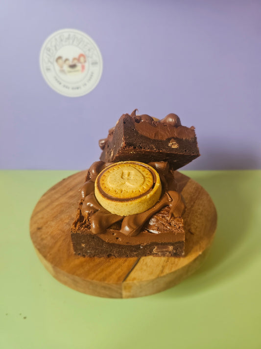 Glowing Apprhazel Loaded Brownie