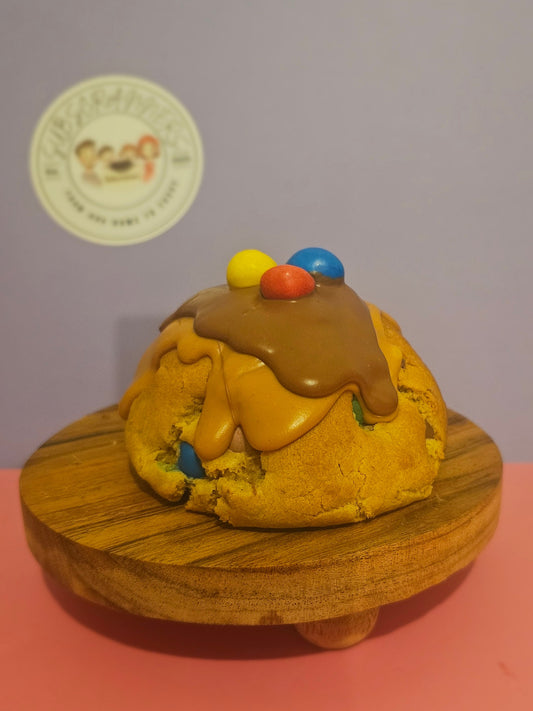The Peanut M&M-pire XL Stuffed Cookie