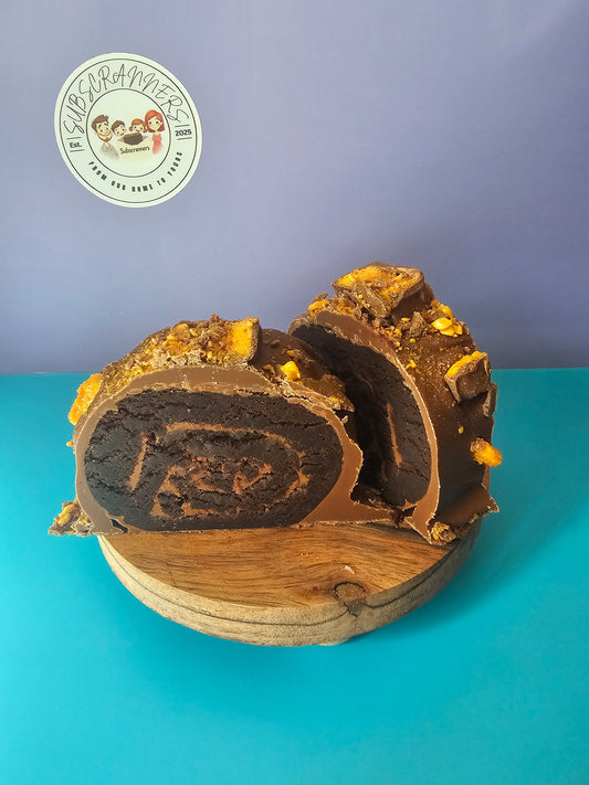 *FREEZER SALE* Crunchie Brownie Roll (ready now)