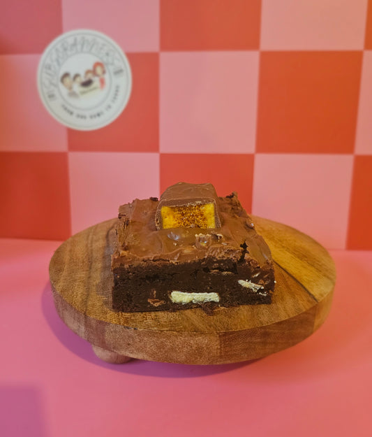 Crunchie Loaded Brownie (ready now)