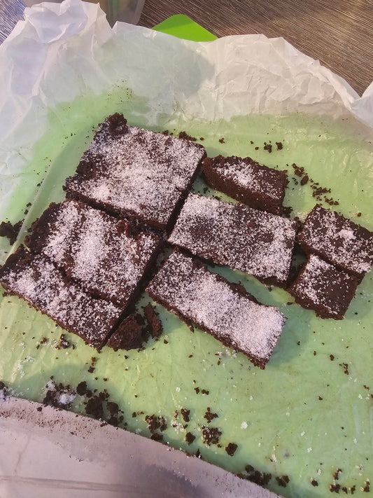 *REDUCED* Broken chocolate concrete, equivalent of 3 slices (ready now)