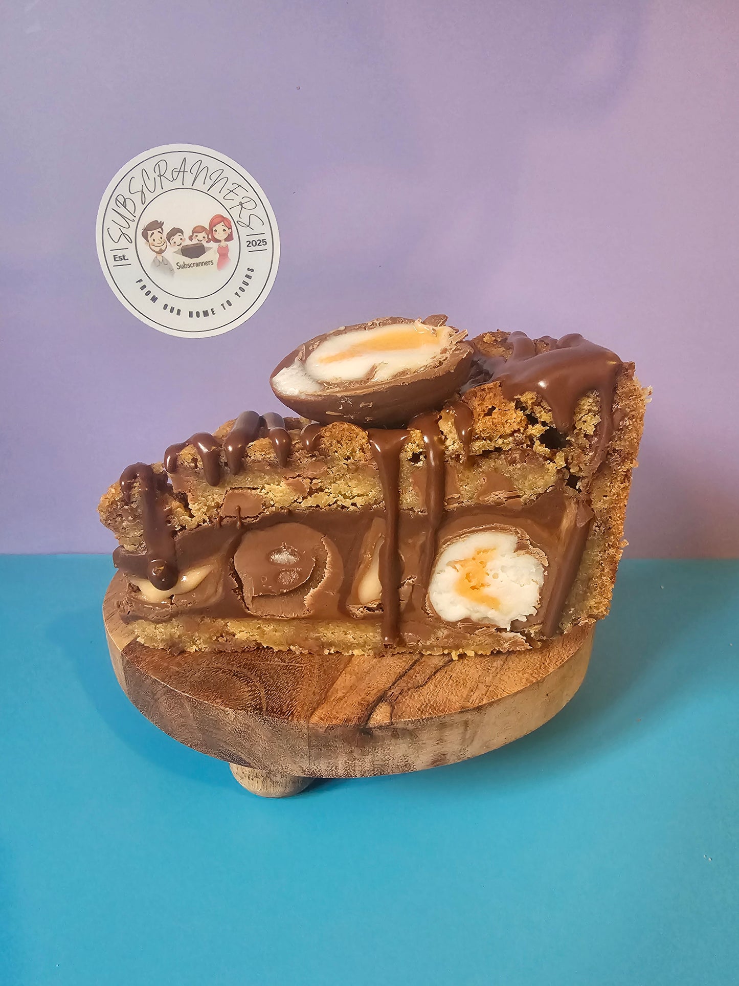 *REDUCED, NEAR BEST BEFORE* The Eggs Factor Cookie Pie (ready now)