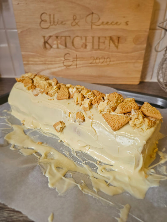 Custard Cream Blondie Roll (ready now)
