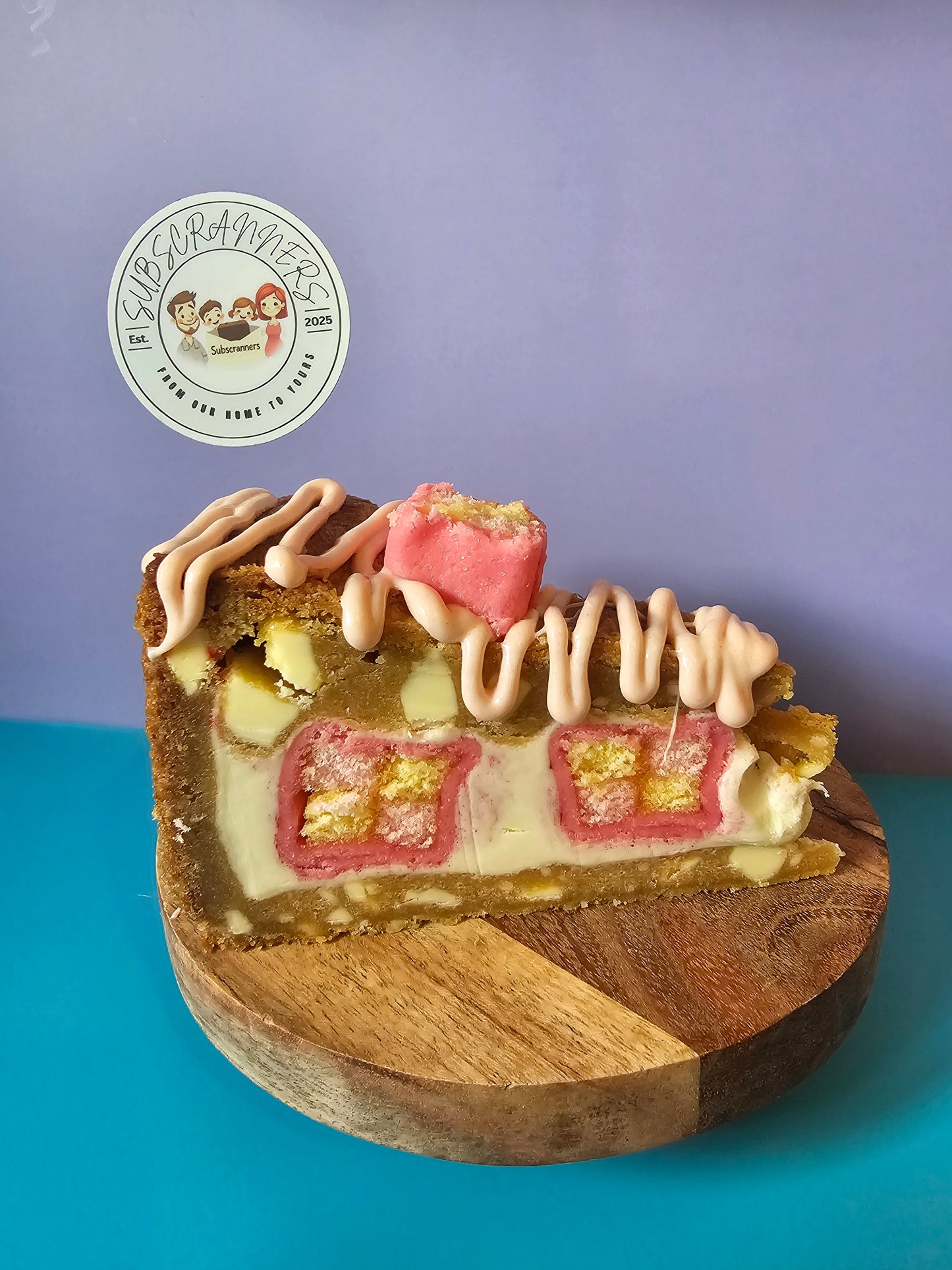 *FREEZER SALE* Battenburg Cookie Pie (ready now)