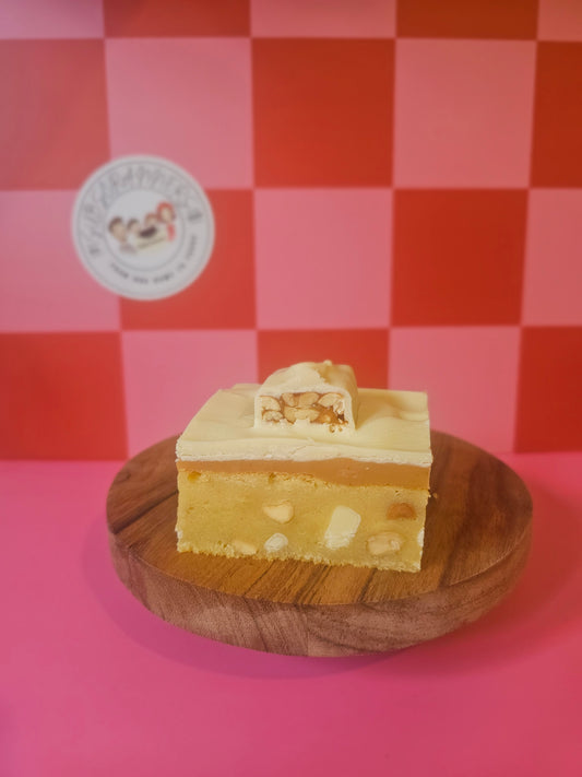 White Chocolate Snickers Blondies (ready now)